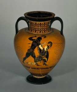 Achilles defeating Penthesilea, the Amazon Queen